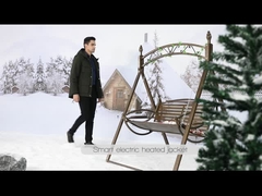 Pakaian Musim Dingin Yang Dipanaskan Jaket Snowboard Yang Dipanaskan Polyester