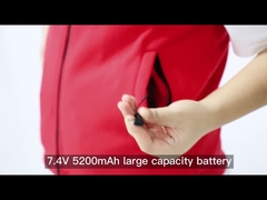 USB 5V Smart Baterai Listrik Musim Dingin Hangat Termal Pria Wanita Penghangat Ruangan Rompi Teratur Jaket