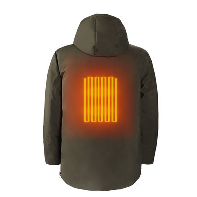 Jaket Pemanas Pria Pakaian Pemanas Custom Listrik Softshell Waterproof Pakaian Kerja Musim Dingin