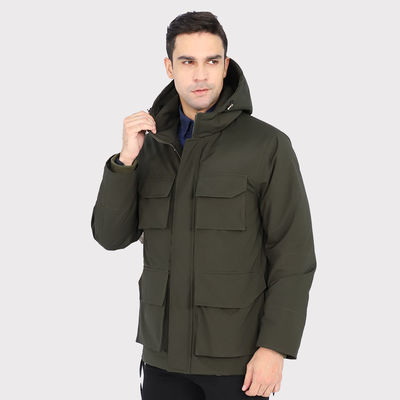3 Pakaian Musim Dingin Yang Dipanaskan Dengan Suhu Yang Dapat Diatur 100% Polyester Jaket Snowboard Yang Dipanaskan