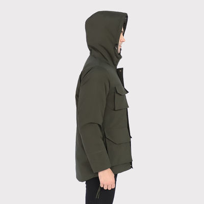 3 Pakaian Musim Dingin Yang Dipanaskan Dengan Suhu Yang Dapat Diatur 100% Polyester Jaket Snowboard Yang Dipanaskan