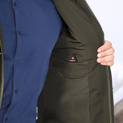 3 Pakaian Musim Dingin Yang Dipanaskan Dengan Suhu Yang Dapat Diatur 100% Polyester Jaket Snowboard Yang Dipanaskan