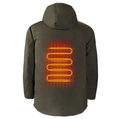 3 Pakaian Musim Dingin Yang Dipanaskan Dengan Suhu Yang Dapat Diatur 100% Polyester Jaket Snowboard Yang Dipanaskan