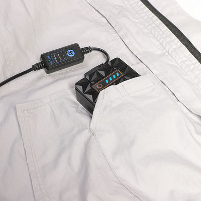 Buruh Ber-AC Jas Pelindung Matahari Jaket Ber-AC