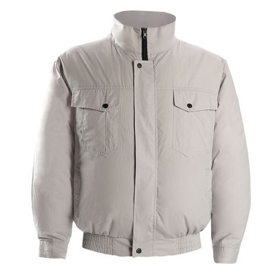 Buruh Ber-AC Jas Pelindung Matahari Jaket Ber-AC