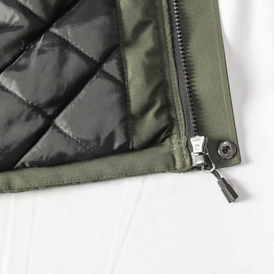 OEM 7.4V Baterai Li-ion Dipanaskan Pakaian Musim Dingin Unisex Jaket Pemanas Isi Ulang