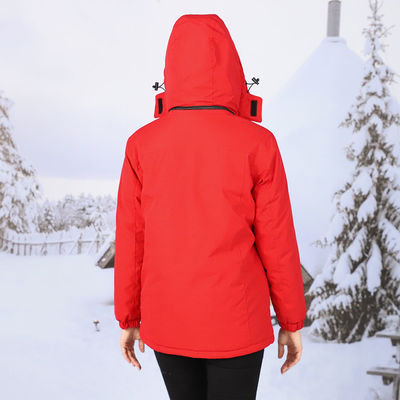 Customized Softshell Pakaian Musim Dingin Dipanaskan Baterai Listrik Dipanaskan Jaket Berburu dengan Baterai 7,4V