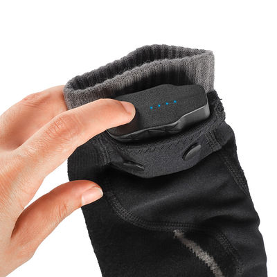 7.4V Baterai Heated Socks Carbon Fiber Heated Hiking Socks Bernapas