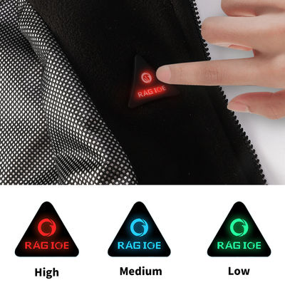 Rompi Berpemanas Luar Ruangan Unisex Dengan Paket Baterai Usb Gilet Empuk Pemanas Listrik