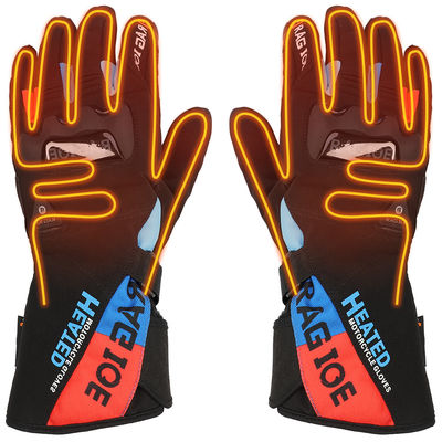 Windproof Rechargeable Heated Mittens 2600mAh Baterai Dioperasikan Sarung Tangan Penghangat