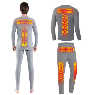 Custom Thermo Underwear Pria Dipanaskan Long Johns Set Termal Underwear untuk Pria