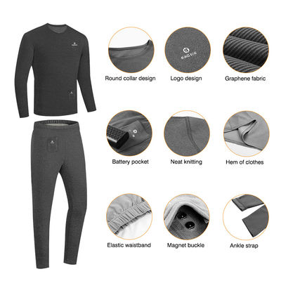 Jaga Piyama Panas Set Panas Musim Dingin Pakaian Ringan Termal Set Panas Long Johns