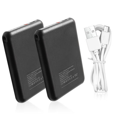 Sarung Tangan Musim Dingin Berpemanas Lithium Isi Ulang Sarung Tangan Listrik 4000mAh untuk Mendaki Luar Ruangan Musim Dingin