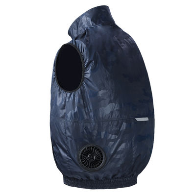 5 Volt XL Cool Summer Vest Army Blue Ice Vest Untuk Cuaca Panas