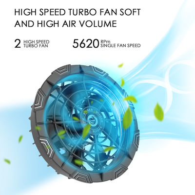 Rompi Pendingin Musim Panas Tabir Surya 7.2V Rompi Dingin Untuk Cuaca Panas