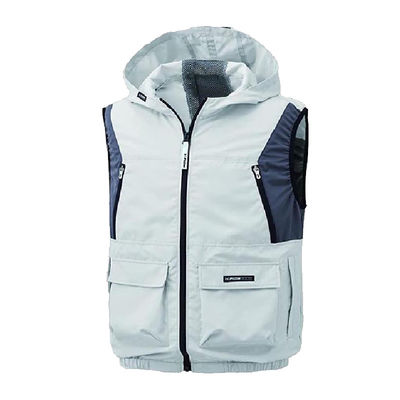 Man Outdoor Kipas Pendingin Rompi AC Jaket Pendingin Es Rompi