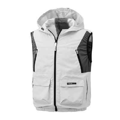 Man Outdoor Kipas Pendingin Rompi AC Jaket Pendingin Es Rompi