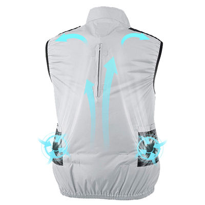 PSE Slim Air Conditioned Jacket Cooling Vest Dengan 2 Kipas Angin