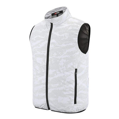 Workwear 5V Kipas Pendingin Rompi XXL XXXL Ber-AC Rompi Putih