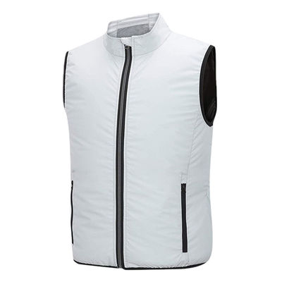 Workwear 5V Kipas Pendingin Rompi XXL XXXL Ber-AC Rompi Putih