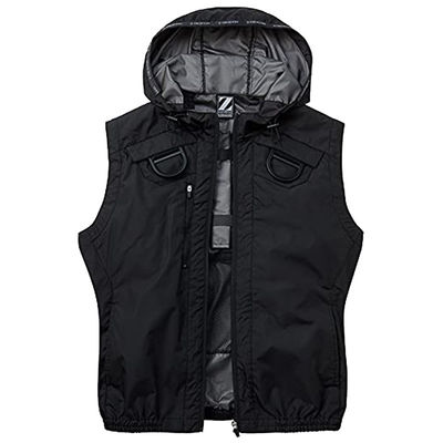Sunproof Air Conditioned Hoodie Untuk Memancing Konstruksi Dapat Disesuaikan