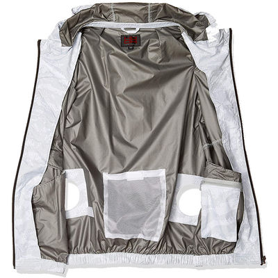 Sunproof Air Conditioned Hoodie Untuk Memancing Konstruksi Dapat Disesuaikan