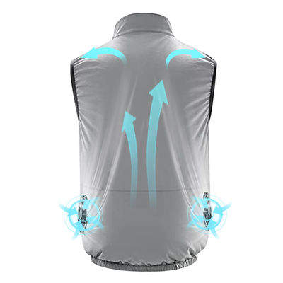 FCC Unisex Kipas Pendingin Rompi AC Pendingin Jaket Es Rompi