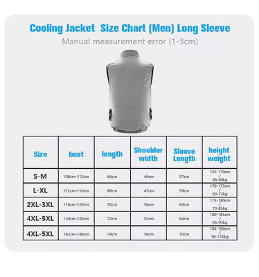 FCC Unisex Kipas Pendingin Rompi AC Pendingin Jaket Es Rompi