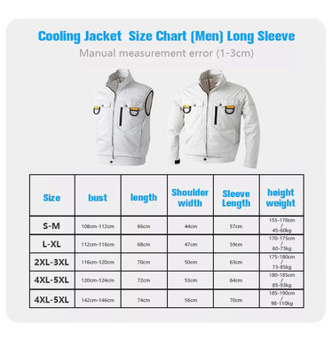 S ~ 4XL Ber-AC Mantel Jaket Motor Ac Pakaian Luar Disesuaikan
