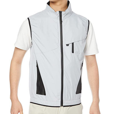 7.4V 5200mAh Fan Cooling Vest Jaket AC Dengan Dua Kipas