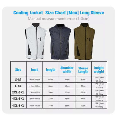 Sunscreen Fan Cooling Vest Sunproof USB Air Conditioning Clothing