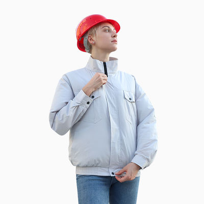 Summer Li Ion Air Conditioned Apparel 7.2V Jaket Pendingin Dengan Kipas Angin