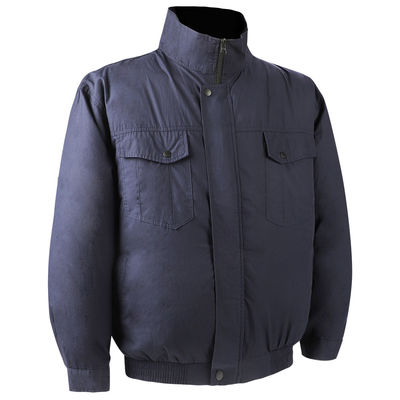 ODM Aircon Pakaian Kipas Pendingin Jaket Katun Poliester Bernapas