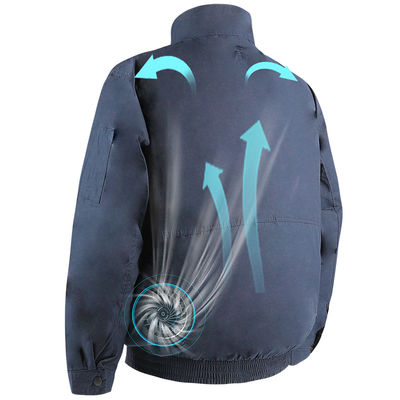 Evaporative Air Conditioned Apparel Jaket Ac Lengan Panjang Untuk Musim Panas