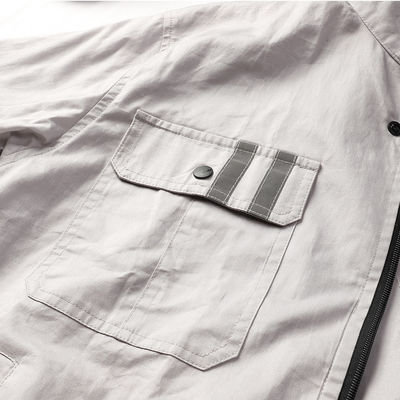 Outdoor Summer Air Conditioned Shirts 7.4V 5200mAh Mens Aircon Clothes