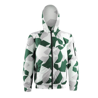 Hooded Air Conditioned Apparel Jaket Ac Portable Untuk Bersepeda Memancing