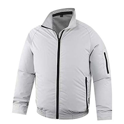 4XL Rajutan AC Kemeja Bernapas Jaket Pendingin Ac