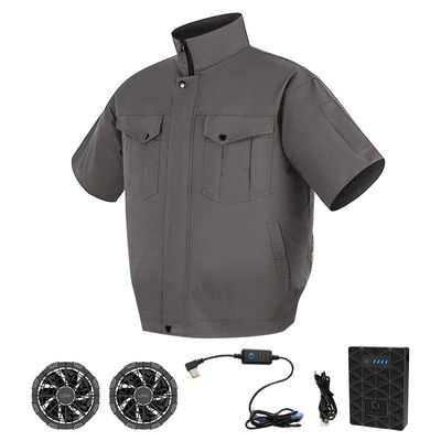 Turbo Fan Cooling Shirt XXXL Personal Air Conditioner Shirt Untuk Pertanian