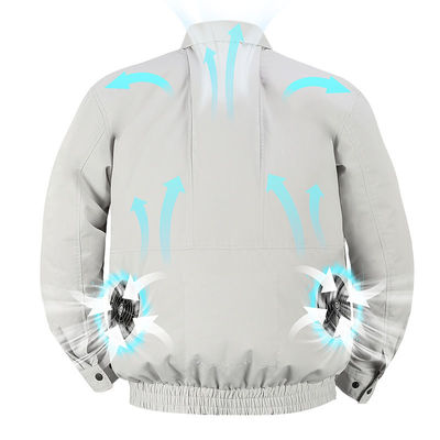 Dua Jaket Kipas Pendingin Turbo 7.2V AC Jaket Motor