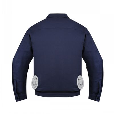 Jaket Kipas Pendingin USB Pria 5V Untuk Musim Panas Temperatur Tinggi Pekerjaan Luar Ruangan