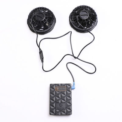 Kipas Pendingin Jaket 12V 6700mAh Kipas Setelan AC