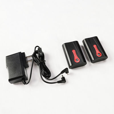Isi Ulang 18650 Baterai Sarung Tangan Dipanaskan 7.4v 2600mAh 4 LED Biru