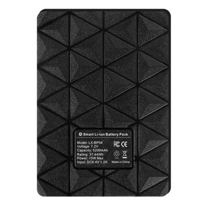 7.4V 5200mAh Dipanaskan Jaket Bank Daya Lithium Ion Isi Ulang
