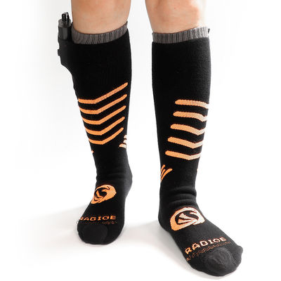 2600mAh Baterai Isi Ulang Dipanaskan Socks Baterai Dioperasikan Warming Socks untuk Pria Wanita