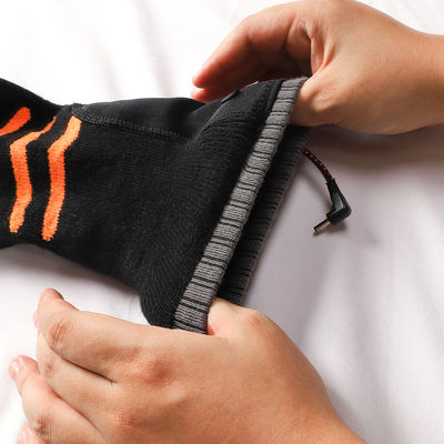 Kaus Kaki Listrik Terisi ulang Kaus Baterai Dipanaskan M L XL Ukuran untuk Berburu Musim Dingin Ski Outdoor
