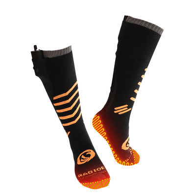 Kaus Kaki Listrik Terisi ulang Kaus Baterai Dipanaskan M L XL Ukuran untuk Berburu Musim Dingin Ski Outdoor