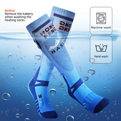 Kaus Kaki Pemanas Otomatis Lithium Ion 4 Pengaturan Pemanas Isi Ulang untuk Berkemah, Memancing, Ski