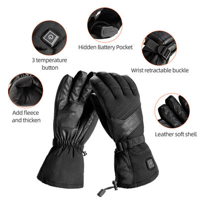 Lithium Rechargeable Fishing Panas Sarung Tangan Musim Dingin 7,4V Baterai-Powered Sarung Tangan Listrik untuk Skiing