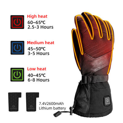 Lithium Rechargeable Fishing Panas Sarung Tangan Musim Dingin 7,4V Baterai-Powered Sarung Tangan Listrik untuk Skiing