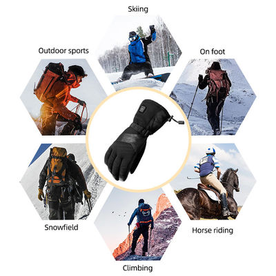 Lithium Rechargeable Fishing Panas Sarung Tangan Musim Dingin 7,4V Baterai-Powered Sarung Tangan Listrik untuk Skiing